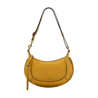 Isabel Marant Oskan Moon Ga Shoulder Bag In Yellow