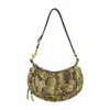 Isabel Marant Oskan Moon Gb Shoulder Bag In Neutral