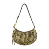 Isabel Marant Oskan Moon Gb Shoulder Bag In Green
