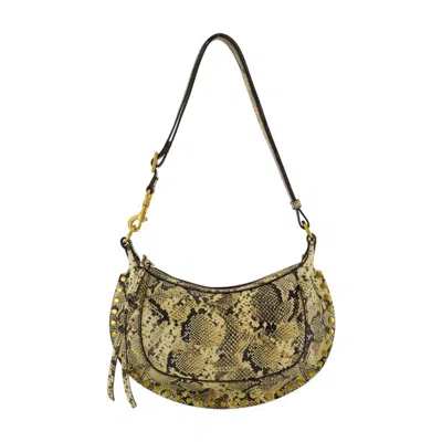 Isabel Marant Oskan Moon Gb Shoulder Bag In Green