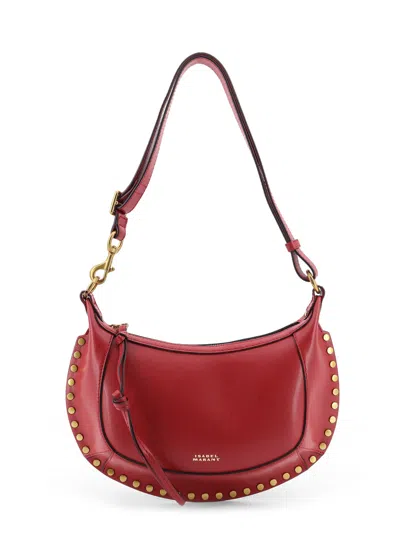 Isabel Marant Oskan Moon Leather Crossbody Bag