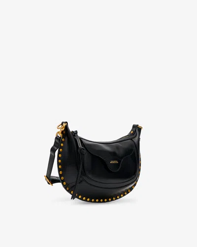 Isabel Marant Oskan Moon Pocket Bag In Black