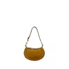 Isabel Marant Oskan Moon Purse - Leather - Brown In Orange