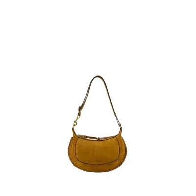 Isabel Marant Oskan Moon Purse - Leather - Brown In Orange