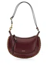 Isabel Marant Oskan Moon Studded Leather Shoulder Bag
