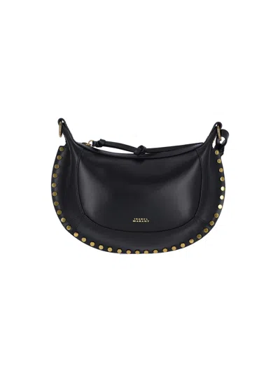 Isabel Marant Oskan Moon Shoulder Bag In Black