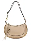 Isabel Marant Oskan Moon Shoulder Bags Beige