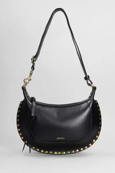 Isabel Marant Oskan Moon Shoulder Bag In Black