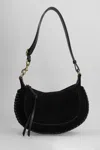 Isabel Marant Oskan Moon Gz Shoulder Bag In Black