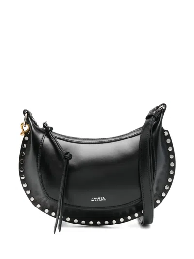 Isabel Marant Oskan Moon Shoulder Bag In Black