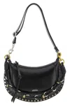 Isabel Marant Oskan Moon Shoulder Bags Black In Black