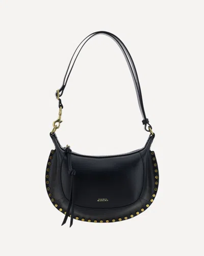Isabel Marant Oskan Moon Shoulder Bag In Black