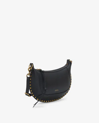 Isabel Marant Oskan Moon Shoulder Bag In Black