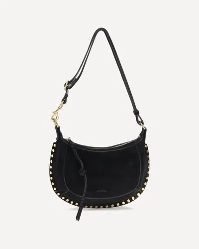 Isabel Marant Oskan Moon Shoulder Bag In Black