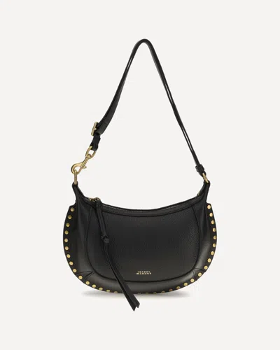 Isabel Marant Oskan Moon Shoulder Bag In Black