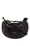 Isabel Marant Moon Logo Debossed Mini Shoulder Bag In Black