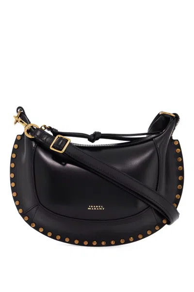 Isabel Marant Oskan Moon Shoulder Bag In Black