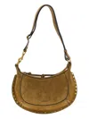 Isabel Marant Oskan Moon Shoulder Bag In Brown