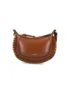 Isabel Marant "oskan Moon" Shoulder Bag In Brown