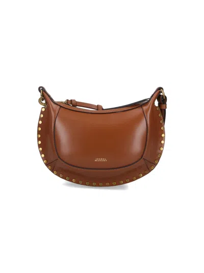 Isabel Marant "oskan Moon" Shoulder Bag In Brown