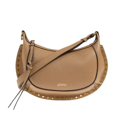 Isabel Marant Oskan Moon Shoulder Bag In Brown