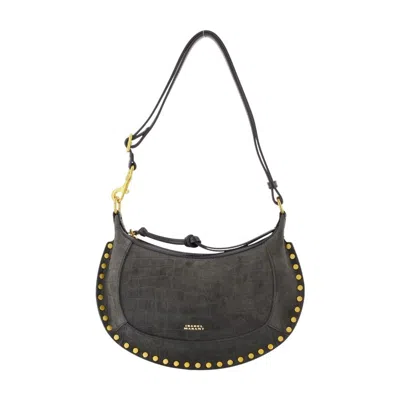 Isabel Marant Oskan Moon Shoulder Bag -  - Leather - Black