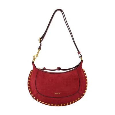 Isabel Marant Oskan Moon Shoulder Bag -  - Leather - Red
