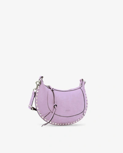 Isabel Marant Oskan Moon Shoulder Bag In Purple