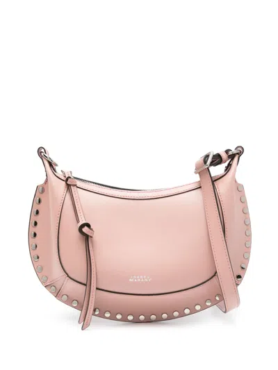Isabel Marant Oskan Moon Shoulder Bag In Pink