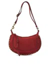 Isabel Marant "oskan Moon" Shoulder Bag In Red