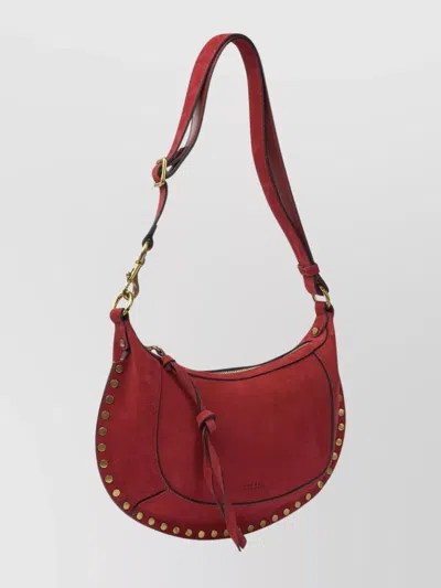 Isabel Marant Oskan Moon Shoulder Bag With Adjustable Strap