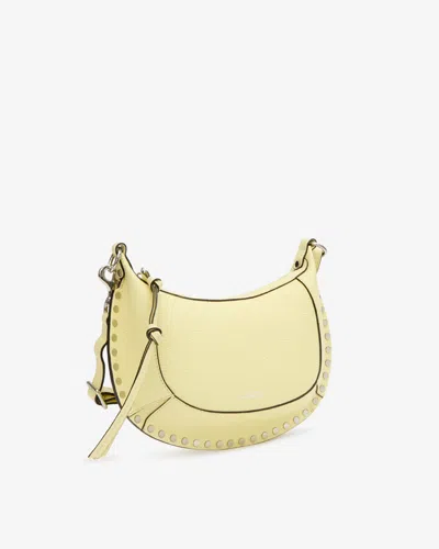 Isabel Marant Oskan Moon Shoulder Bag In Yellow