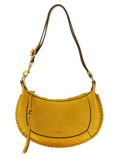 Isabel Marant Oskan Moon Shoulder Bag In Yellow