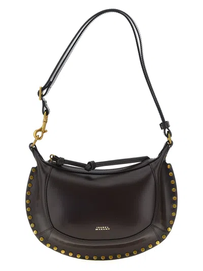 Isabel Marant Oskan Moon Shoulder Bags Brown