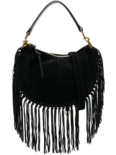 Isabel Marant Oskan Moon Small Bag In Black