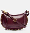 Isabel Marant Oskan Moon Small Leather Shoulder Bag