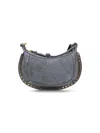 Isabel Marant Oskan Moon Small Shoulder Bag In Gray