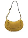 Isabel Marant Women "oskan Moon" Small Shoulder Bag In Yellow