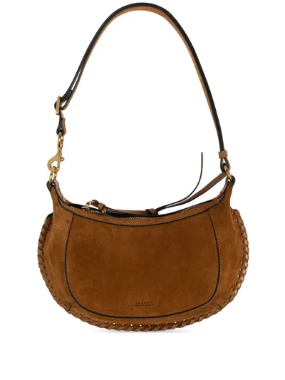 Isabel Marant Oskan Moon Suede Shoulder Bag