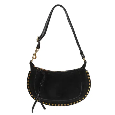 Isabel Marant Oskan Moon Zipped Medium Shoulder Bag