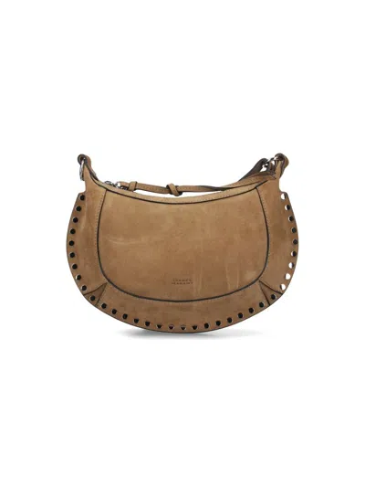 ISABEL MARANT ISABEL MARANT OSKAN MOON ZIPPED MEDIUM SHOULDER BAG