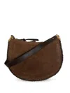 Isabel Marant Olive Green Suede Oskan Shoulder Bag