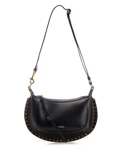 Isabel Marant Oskan Shoulder Bag In Black
