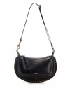 Isabel Marant Oskan Shoulder Bag In Black
