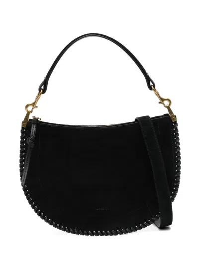 Isabel Marant Oskan Shoulder Bag In Black
