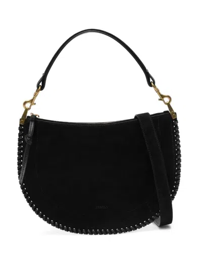Isabel Marant Oskan Shoulder Bag In Black