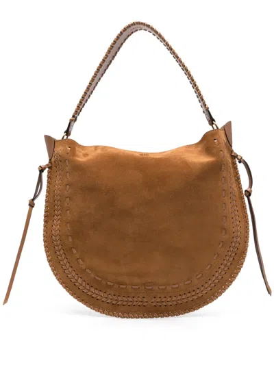 Isabel Marant Oskan Shoulder Bag In Brown