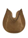 Isabel Marant Oskan Shoulder Bag In Brown