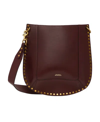 ISABEL MARANT OSKAN LEATHER SHOULDER BAG
