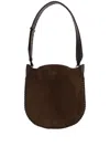 Isabel Marant Oskan Soft Shoulder Bag In Brown